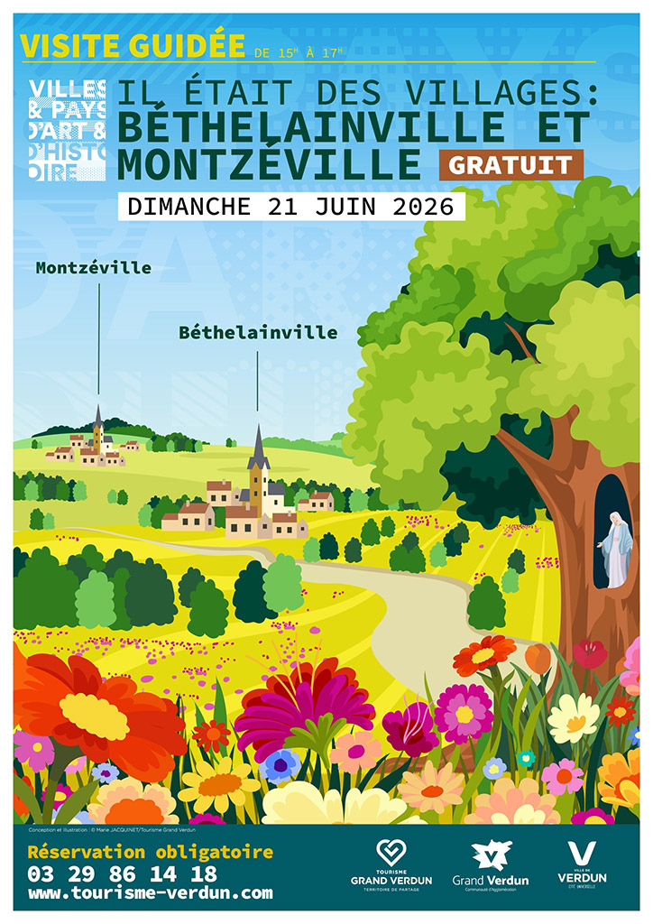 Visite guidée : il était une fois Béthelainville et Montzéville
