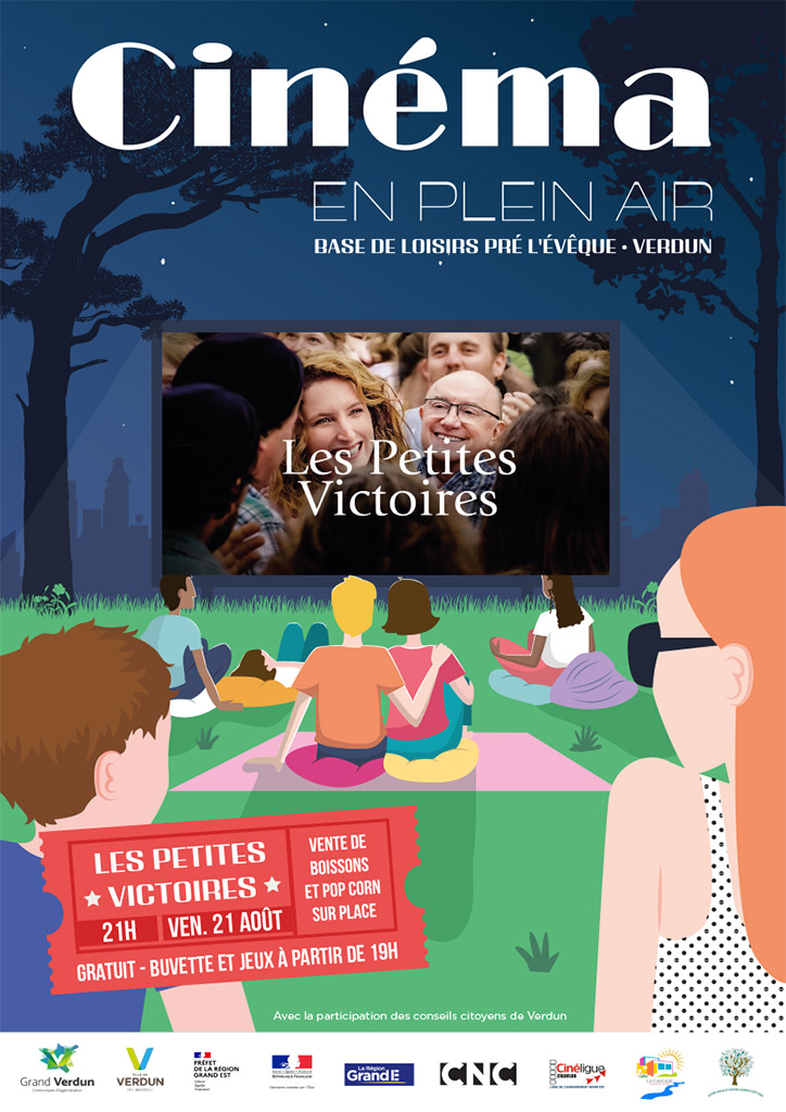 Cinéma en plein air – Les Petites Victoires