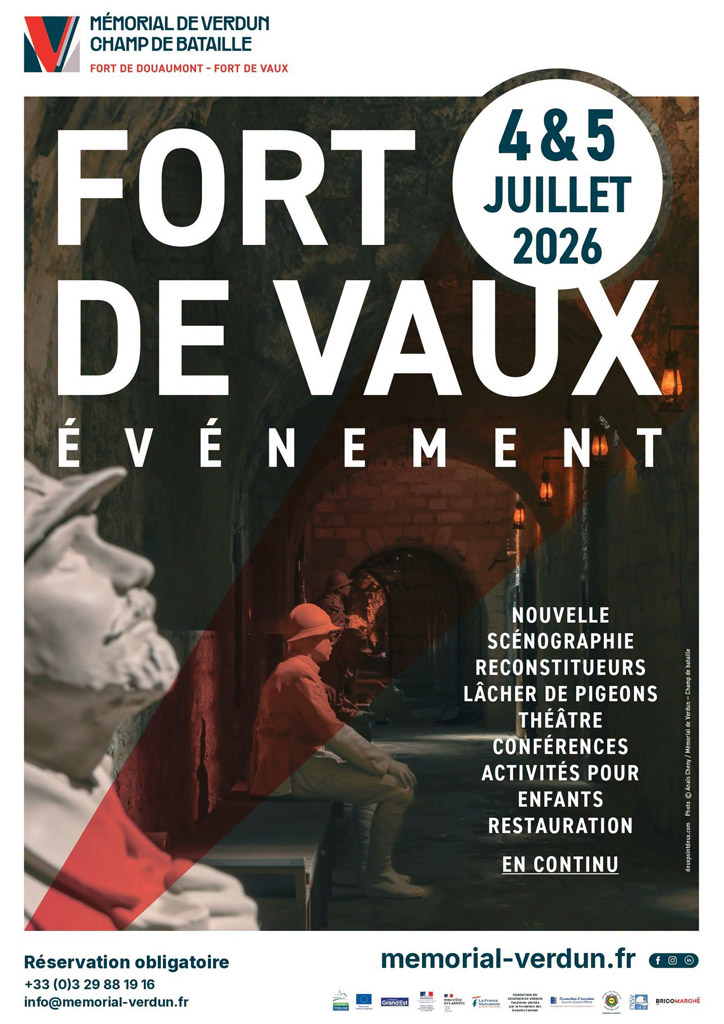 Fort de Vaux : Réouverture
