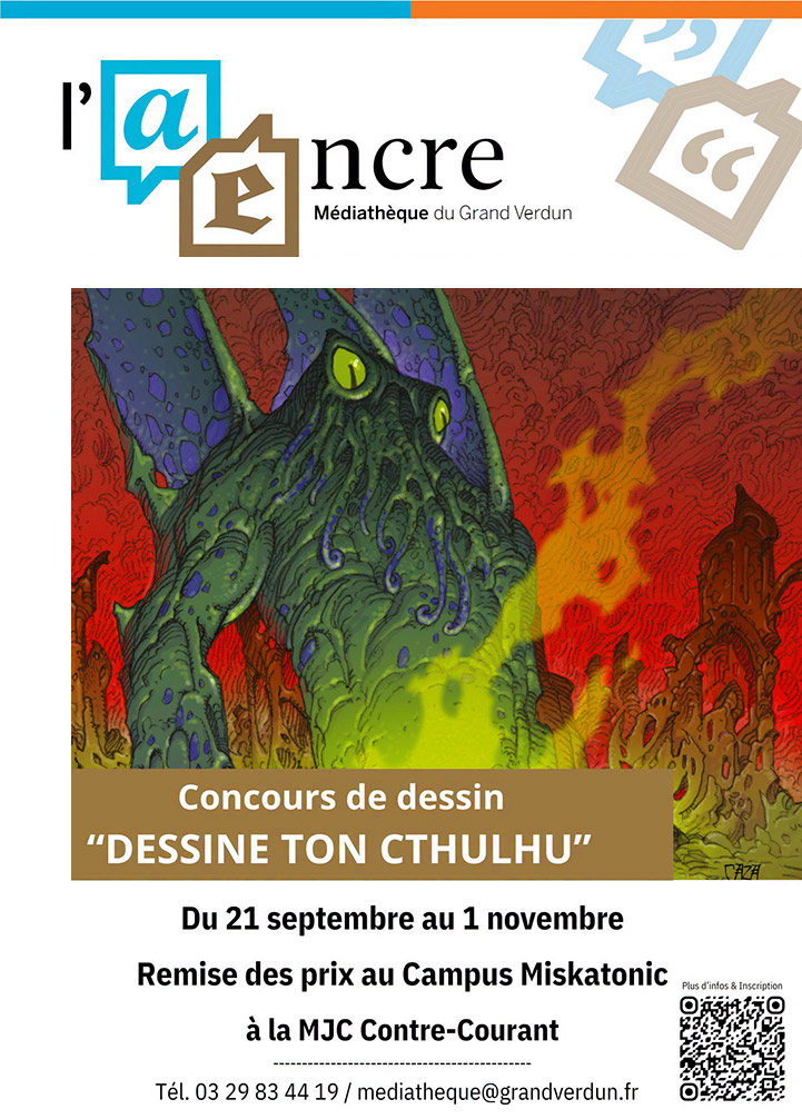 Concours de dessin : dessinez votre Cthulhu