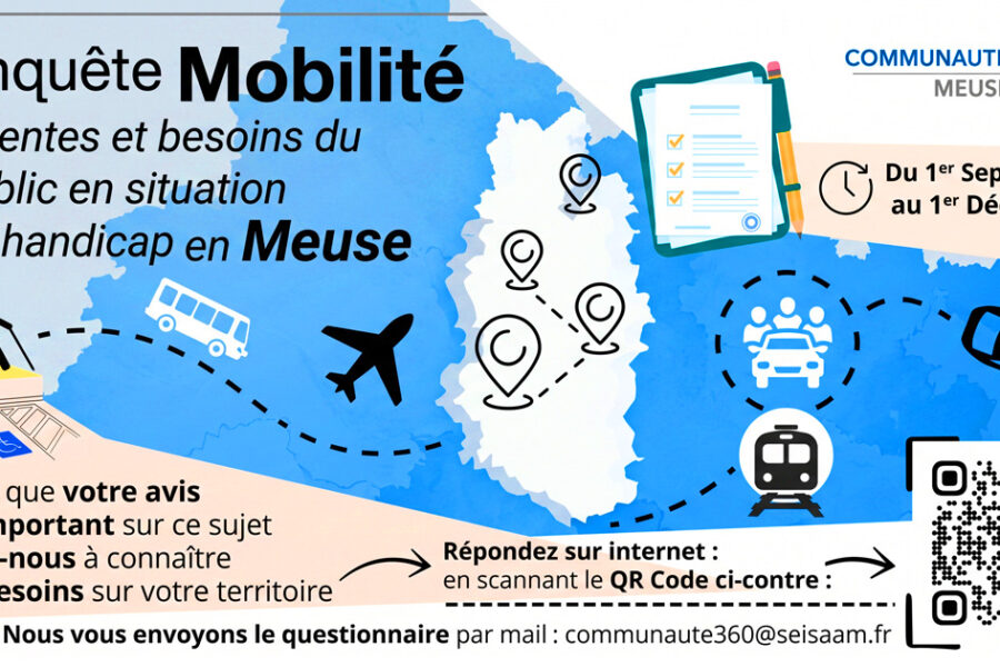 Handicap et mobilité : votre avis compte !