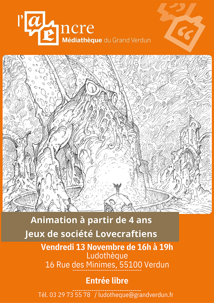 Jeux de société Lovecraftiens