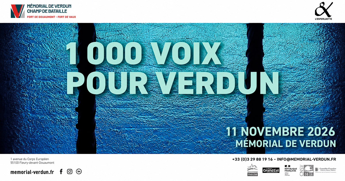 11 novembre 2026 : le Mémorial a besoin de votre voix !